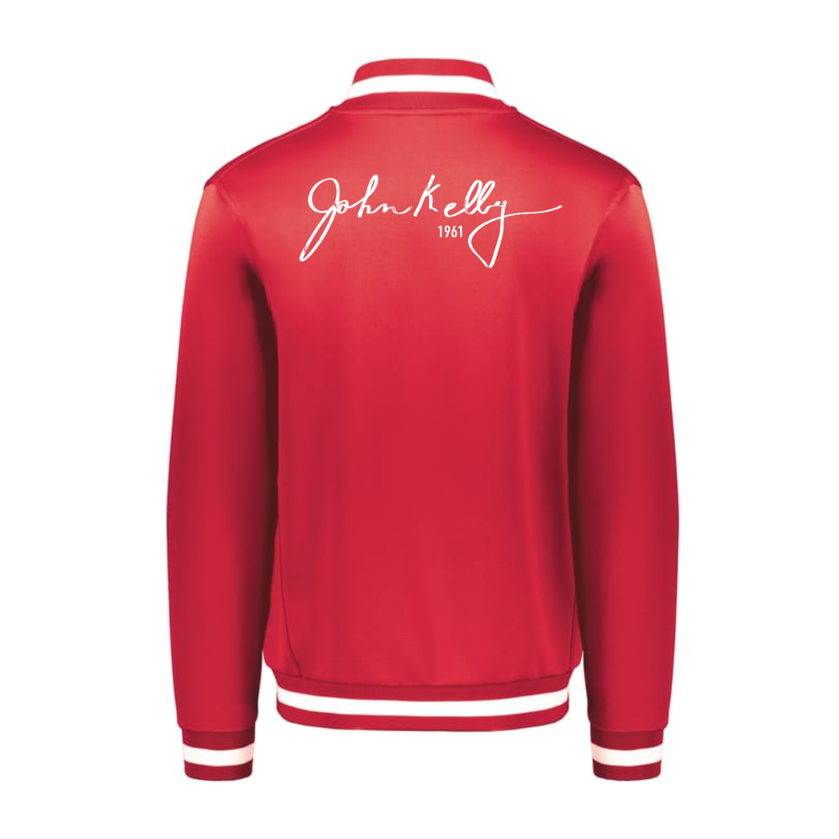 MANTEAU VINTAGE-ROUGE-BACK