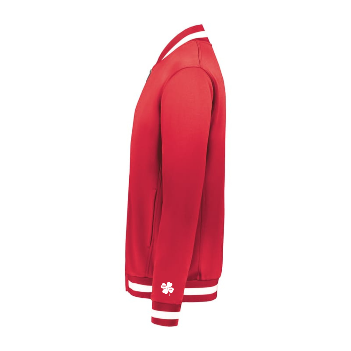 MANTEAU VINTAGE-ROUGE-GAUCHE
